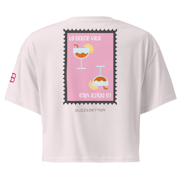 la dolce vita - Damen-Crop-Top